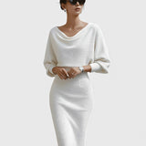 Celia™ | Vestido midi lujoso