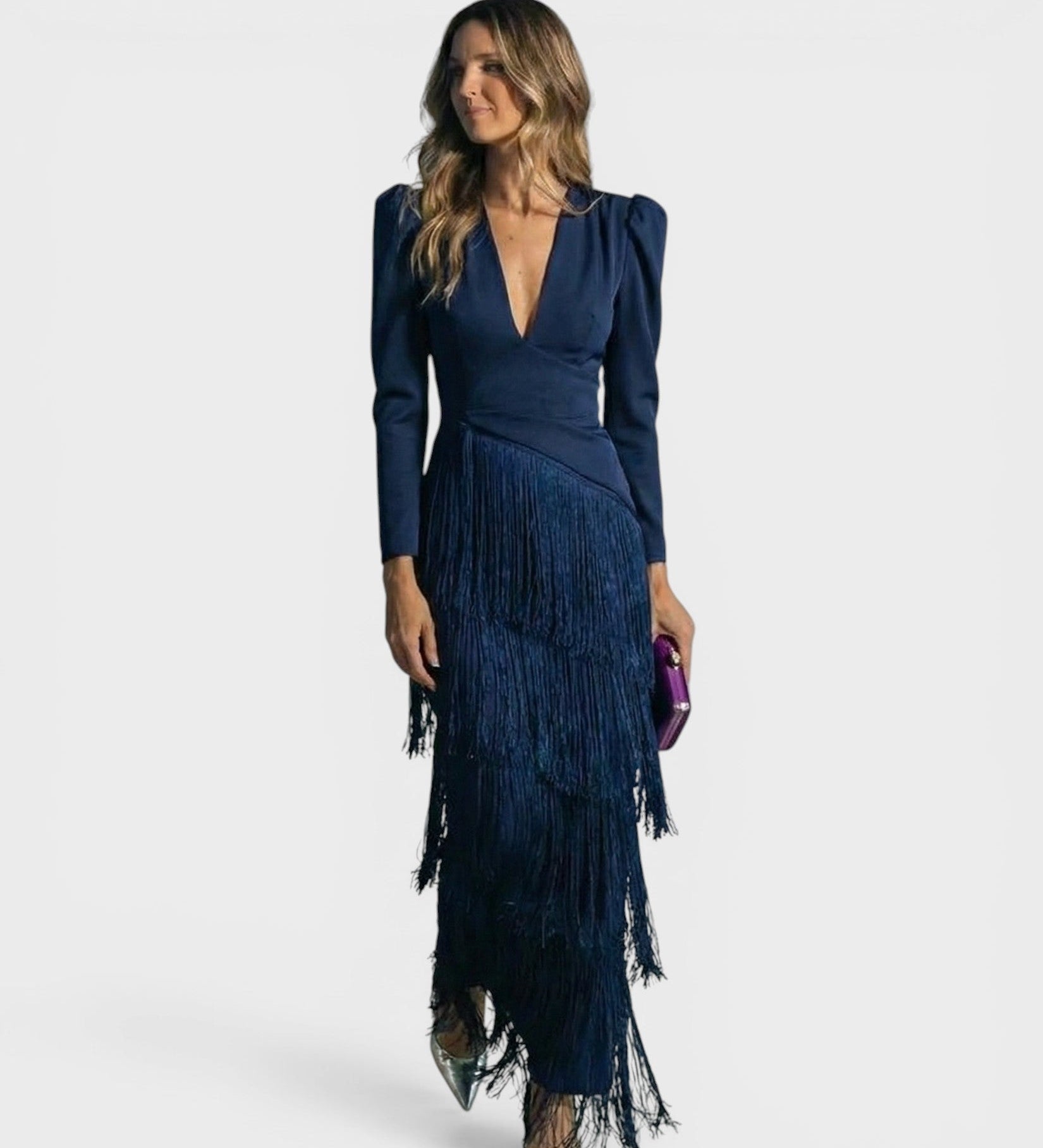Beatriz™ | Vestido con flecos elegante y de noche