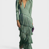 Beatriz™ | Vestido con flecos elegante y de noche