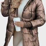 Carmen™ | Abrigo de invierno elegante con capucha