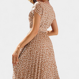 Vestido Midi Floral Galilea con Inspiración Campestre