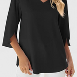 Blusa Casual Tabitha con Corte Suelto y Estilo Sofisticado