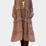 Vestido Sudadera Rizado Jada Casual-Chic