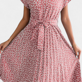 Vestido Midi Floral Galilea con Inspiración Campestre