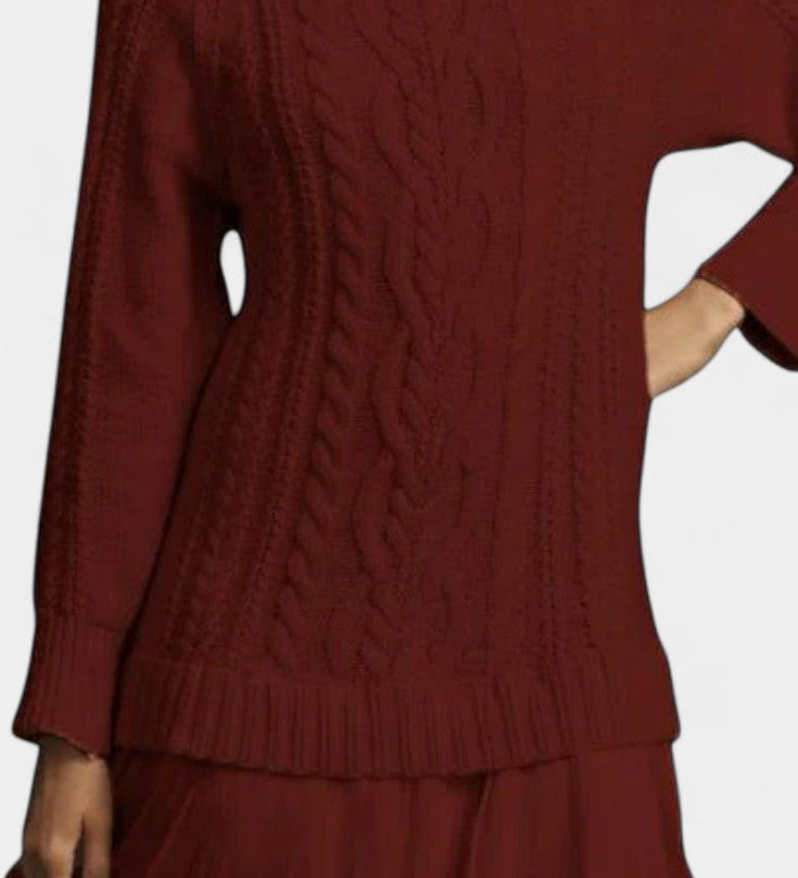 Vestido Mini de Punto Daina con Forma Torcida