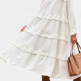 Vestido Sudadera Rizado Jada Casual-Chic