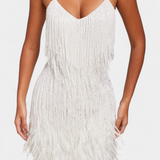 Vestido Mini Plumas Sheril