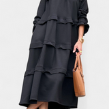 Vestido Sudadera Rizado Jada Casual-Chic