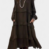 Vestido Sudadera Rizado Jada Casual-Chic