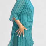 Vestido de Chifón Elegante Polly con Corte Clásico y Caída Fluida