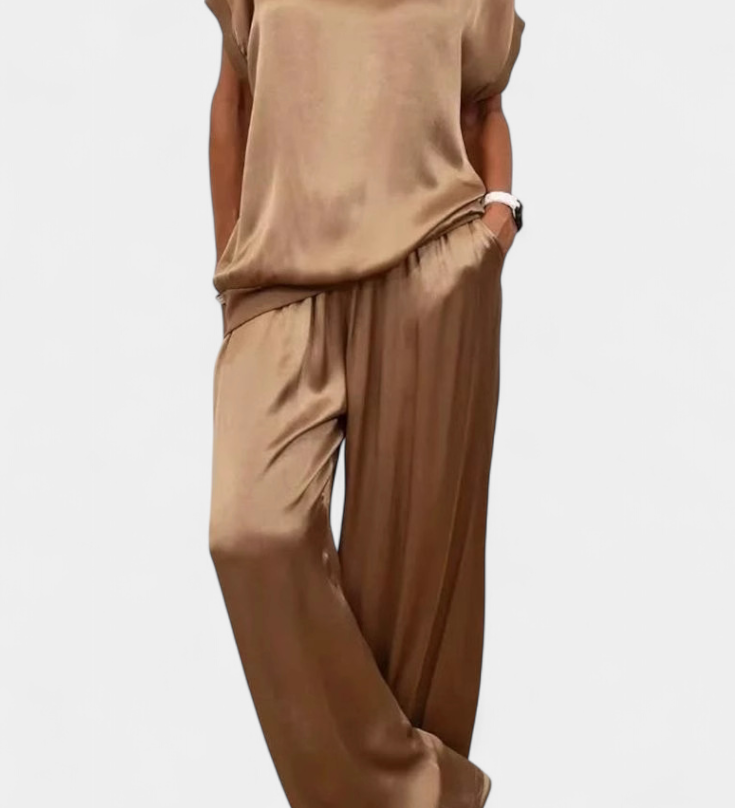 Blasa Conjunto de Primavera de Dos Piezas con Estilo Sofisticado