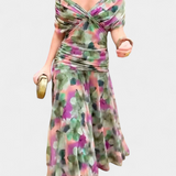 Herminia™ | Vestido elegante con escote en V