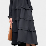 Vestido Sudadera Rizado Jada Casual-Chic