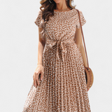 Vestido Midi Floral Galilea con Inspiración Campestre