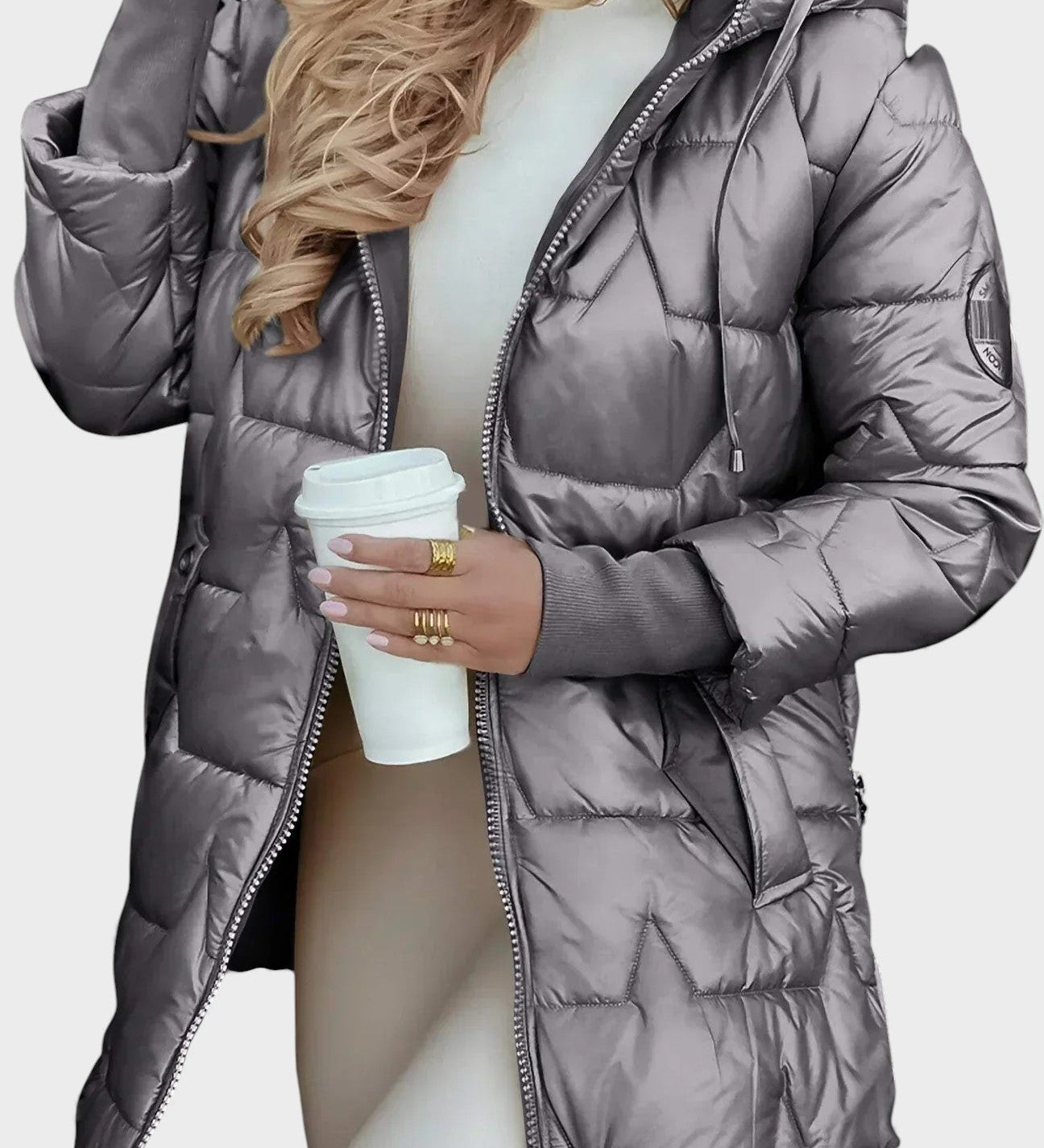 Carmen™ | Abrigo de invierno elegante con capucha