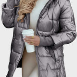 Carmen™ | Abrigo de invierno elegante con capucha