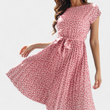Vestido Midi Floral Galilea con Inspiración Campestre