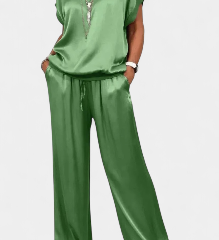 Blasa Conjunto de Primavera de Dos Piezas con Estilo Sofisticado