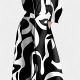 Vestido Maxi de Manga Larga Miriam Retro