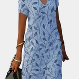 Vestido Casual Elowen con Escote en V