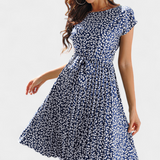 Vestido Midi Floral Galilea con Inspiración Campestre