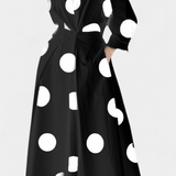 Vestido Maxi de Manga Larga Miriam Retro
