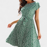Vestido Midi Floral Galilea con Inspiración Campestre