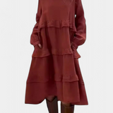 Vestido Sudadera Rizado Jada Casual-Chic