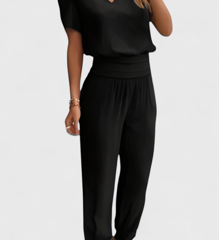 Cassandra Conjunto de Blusa y Pantalones