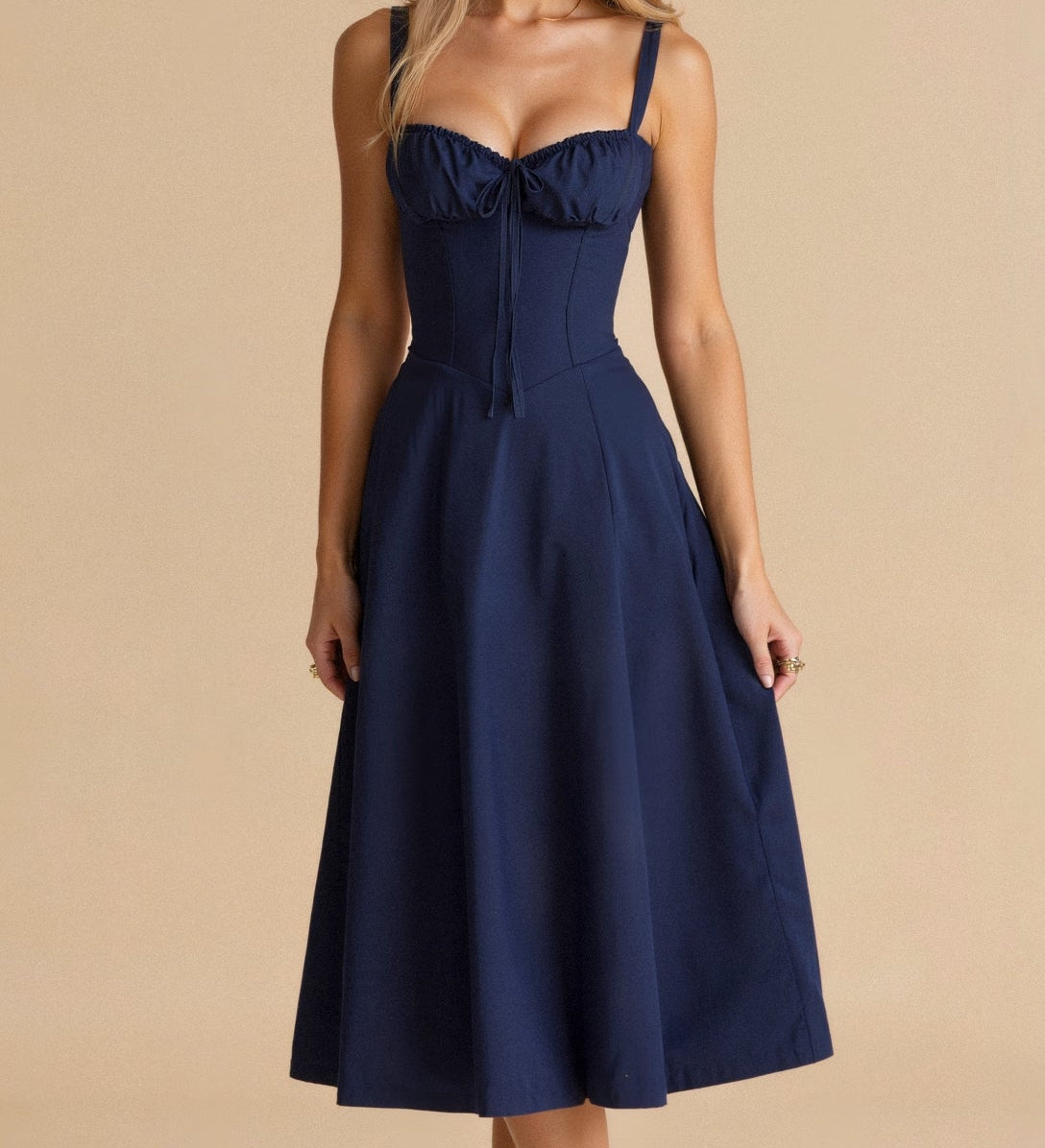 Fabiola™ | Vestido que Realza la Cintura