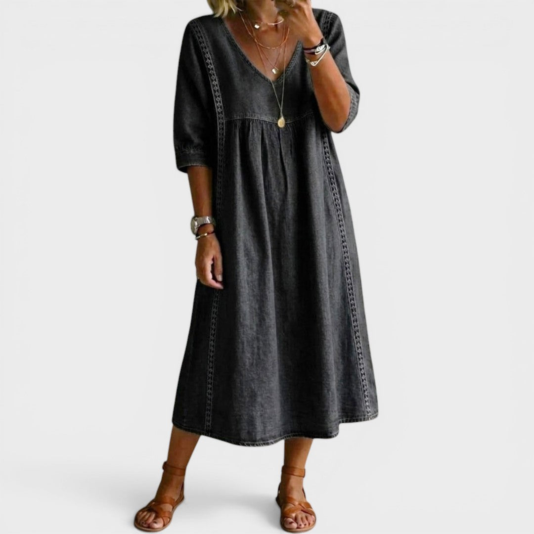 María™ | Vestido vaquero elegante