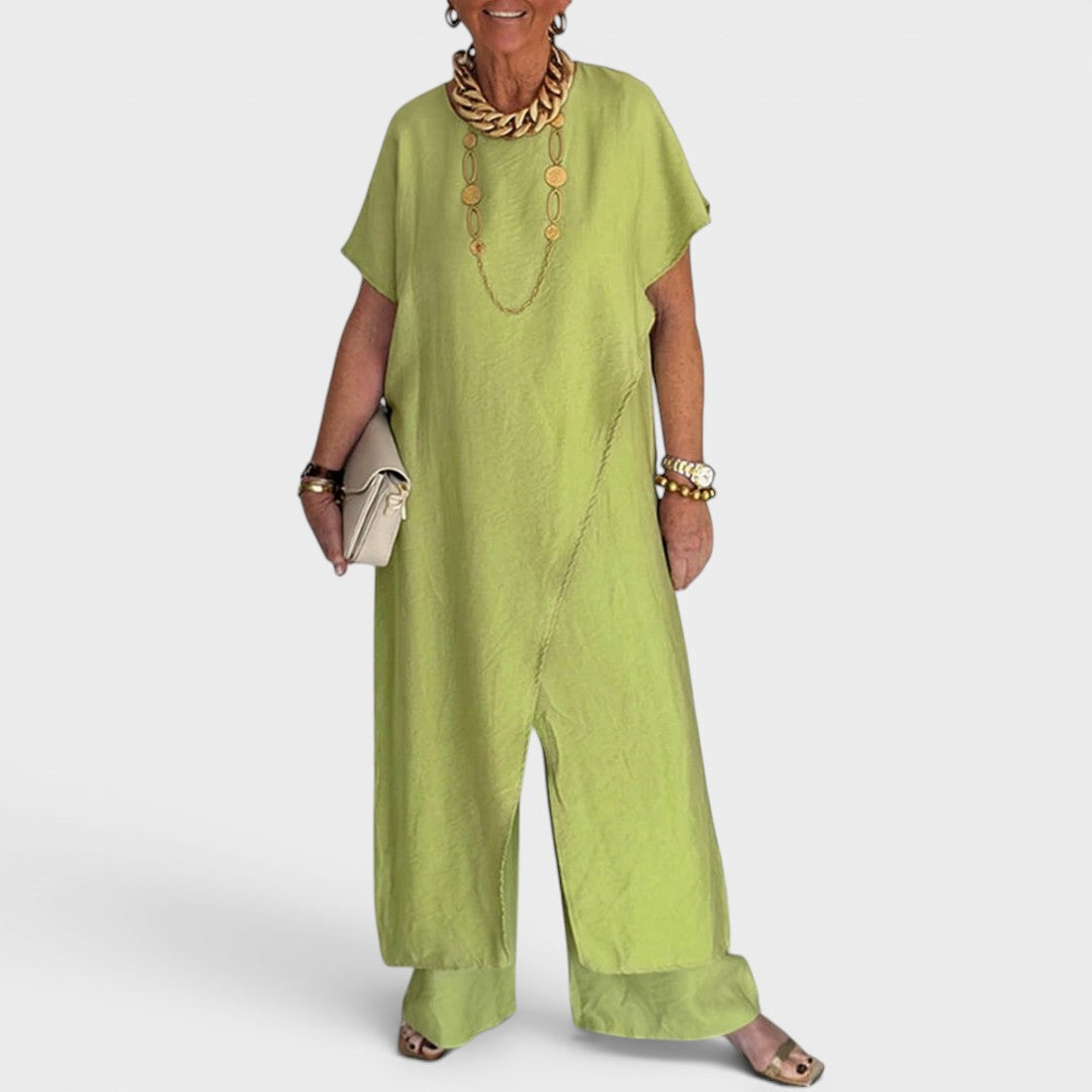 Noelia™ | Vestido asimétrico fluido elegante