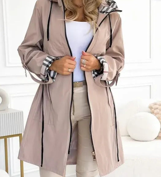 Yolanda™ | Abrigo impermeable con cremallera