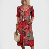 Teresa™ | Vestido boho floral elegante