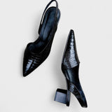 Ela – Zapatos elegantes con tacón abierto