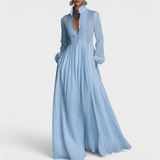 Inés™ | Vestido largo fluido